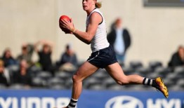 西海岸伟大的本·考辛斯和尼克·奈塔努伊在老鹰队的9号跳投哈利·里德面前打开了空位