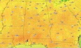 阿拉巴马州本周末可能面临接近历史新高的天气：天气会有多热？