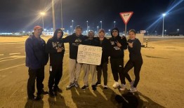 一名男子徒步穿越卡塔尔，创下吉尼斯纪录