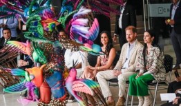 哈里和梅根哥伦比亚之旅：王室成员访问波哥大时热烈问候