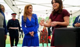 尤金妮看到怀孕的比阿特丽斯“又添了一个孩子”时的喜悦