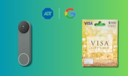 当你注册ADT时，你可以得到一个免费的谷歌Nest和100美元的礼品卡