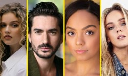 看看世界首映的滑稽音乐剧的演员