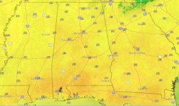 阿拉巴马州本周末可能面临接近历史新高的天气：天气会有多热？